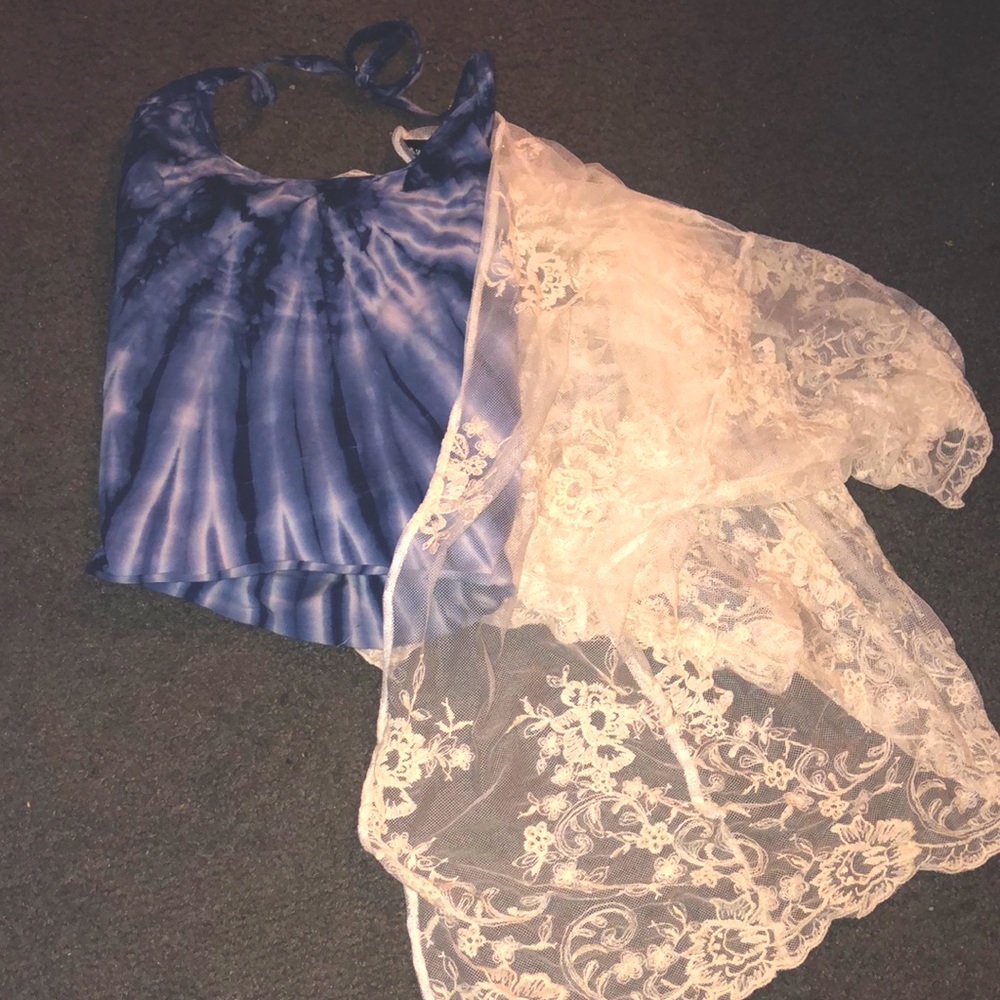 Tie dye tank top size  XL